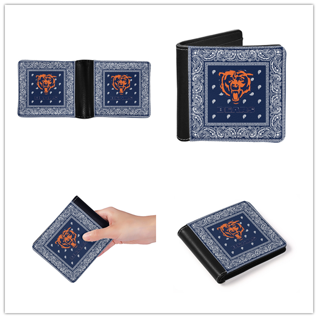 Chicago Bears PU Leather Wallet 001